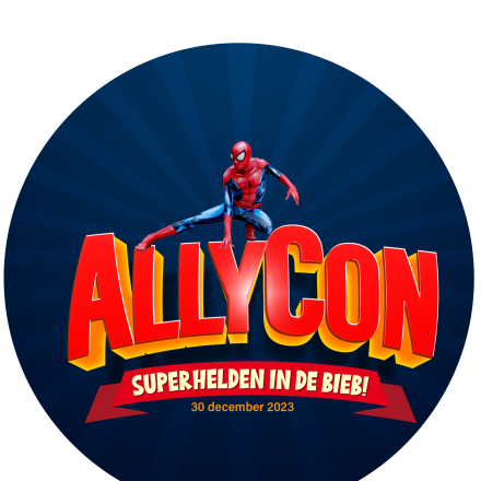 Ally Con - Superhelden in de bieb